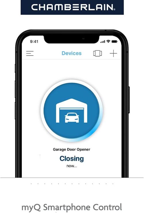 Chamberlain C2405 - Abridor inteligente de puerta , control de teléfono inteligente MYQ
