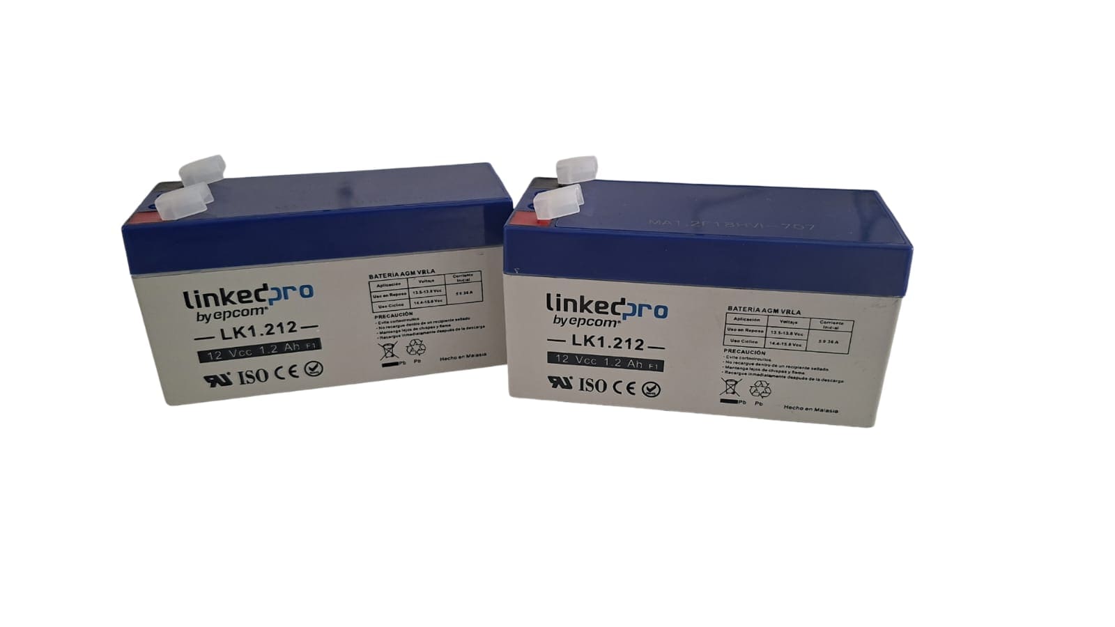 Batería de Respaldo P/pistones Merik 230 Plus/merik 200 (2pcs.)
