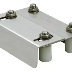Guía Superior P/ Puertas Corredizas C/4 Rodillos 30x40mm para portón corredizo
