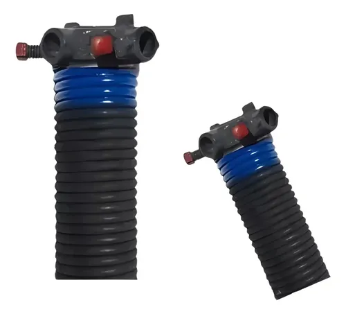 Resorte De Torsión Azul Derecho 262x2x36 Portón Ascendente